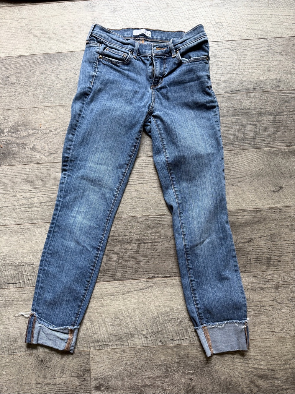 LOFT Slim Skinny Jeans in Medium Blue Wash